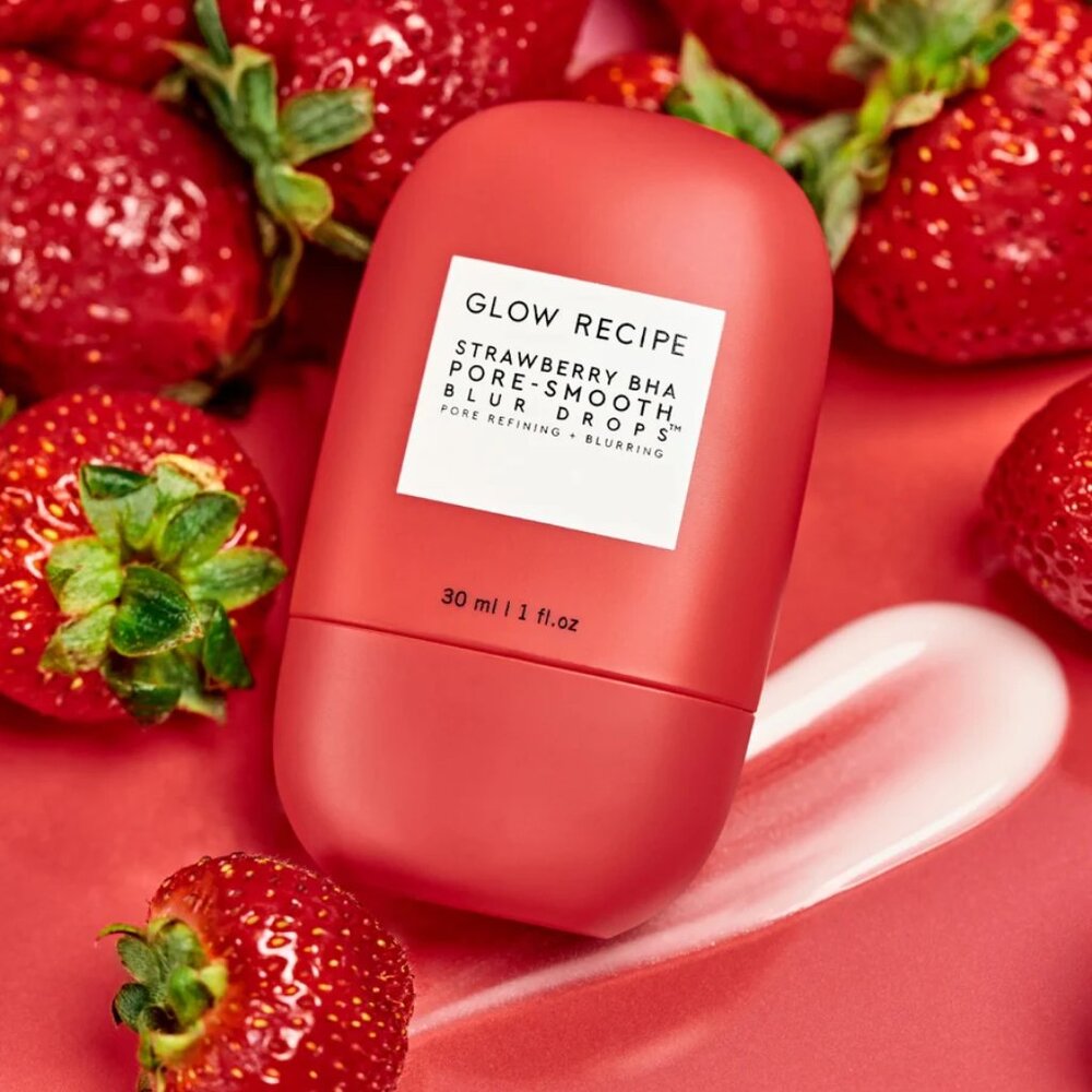 Glow Recipe Strawberry BHA Pore-Smooth Blur Drops